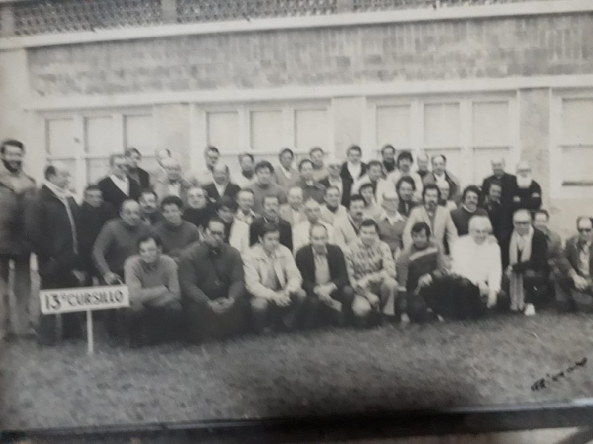 Fotografía de grupo del 13.º Cursillo, Diócesis Maldonado-Rocha